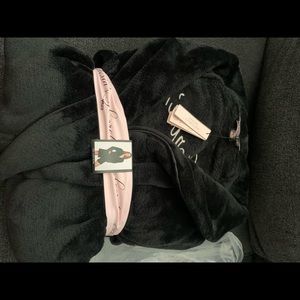 Victoria Secret Black bathrobe